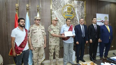 محافظ كفر الشيخ يشهد  فعاليات التدريب العملي المشترك صقر 120