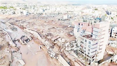 كارثة إنسانية فى ليبيا