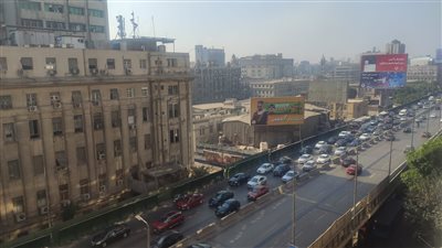 انسياب وسيولة  .. تعرف على الحالة المرورية بكوبري أكتوبر