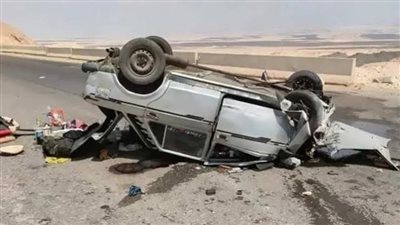 وفاة شخص وإصابة اثنين في انقلاب سيارة ملاكي بأسيوط