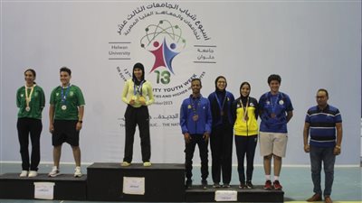 الزقازيق تحقق نتائج متميزة بأسبوع شباب الجامعات بجامعة حلوان 
