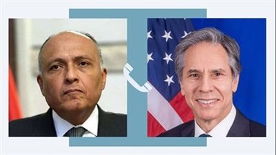 وزيرا الخارجية المصري والأمريكي يؤكدان متانة العلاقات بين البلدين
