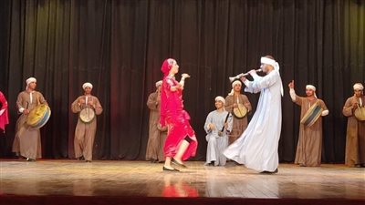 عرض فني لفرقة الفنون الشعبية بقصر ثقافة أسيوط