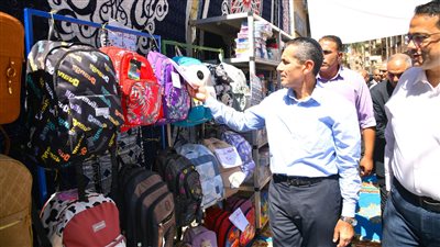 محافظ الغربية يفتتح معرض 