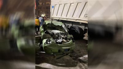 التريلا فرمت السيارات.. مصدر يكشف تفاصيل حادث تصادم حلمية الزيتون  