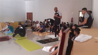 بعثة الزمالك تؤدي صلاة الجمعة في تنزانيا