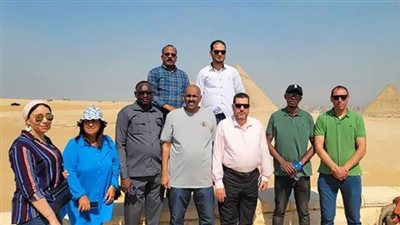 المشاركون في الدورة العلمية لأعضاء اتحاد إذاعات وتلفزيونات يشيدون بتاريخ مصر 