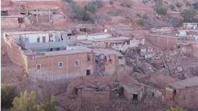 لقطات جوية تكشف آثار دمار زلزال المغرب (فيديو)