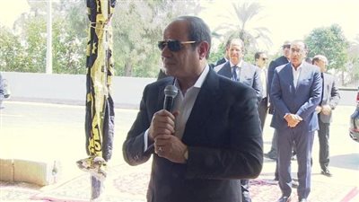 السيسي يصل بني سويف ويقدم واجب العزاء لأسر المتوفين جراء إعصار ليبيا