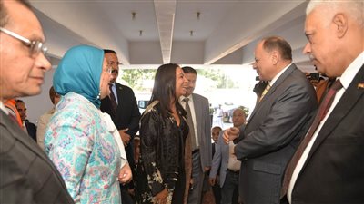 محافظ أسيوط يستقبل رئيسة المجلس القومي للمرأة