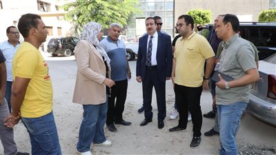   محافظ المنوفية يتفقد أعمال تطوير الأحمدية وحديقة بشاير الخير 