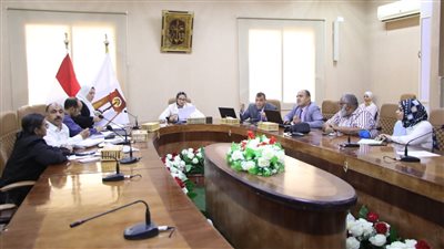 نائب محافظ الوادي الجديد يتابع أعمال لجنة المبادرة الوطنية للمشروعات الخضراء الذكية 