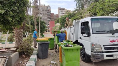 رفع 2400 طن قمامة ومخلفات صلبة بالدقهلية 