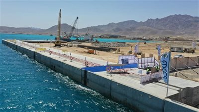 تنفيذ 77%من المحطة متعددة الأغراض بميناء سفاجا 