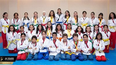 لاعبو التايكوندو بـ