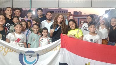 أهالى بنها يستقبلون 