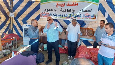 محافظ الوادي الجديد يتفقد منفذ 