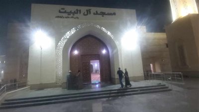 أمسية دينية بمسجد آل البيت في مدينة الخيالة بالبساتين احتفالًا بالمولد النبوي