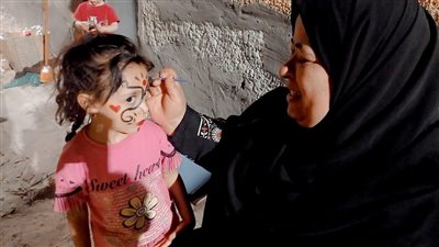 ورشة عمل فنية للرسم على الوجه بقصر ثقافة الخارجة