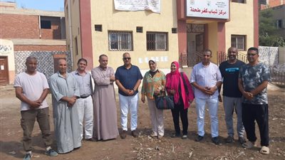 لجنة وزارة الشباب والرياضة تتفقد فعاليات الجمعية العمومية بمراكز شباب القليوبية
