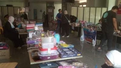 معرض لمنتجات المرأة الريفية بمقر المدينة الآمنة بفاقوس