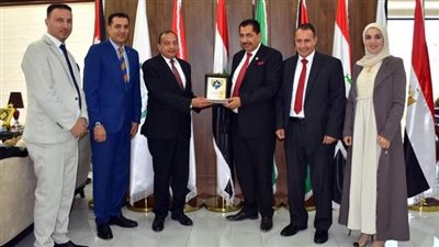 رئيس جامعة بني سويف يزور جامعة جدارا الأردنية