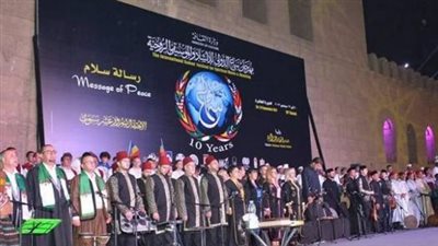 انطلاق مهرجان سماع الدولى للإنشاد والموسيقى الروحية على مسرح السور الشمالي فى دورته الـ16