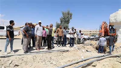 الزملوط يتابع تطوير ميدان 