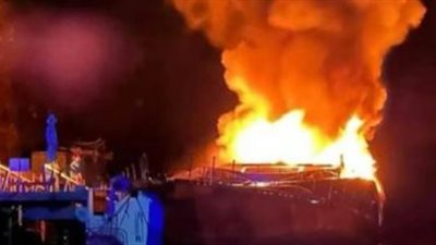  الحماية المدنية تسيطر على حريق داخل مطعم بدهب 