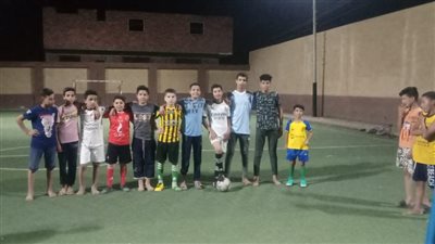 إفتتاح دوري خماسي كرة القدم بمركز شباب الجزازرة بالمراغة