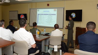 القوات الجوية المصرية والفرنسية تنفذان دورة القيادة التكتيكية والتدريب الجوي (آمون -23) 