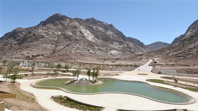 رئيس الوزراء يتفقد مشروعي تطوير وادي الأربعين بمدينة سانت كاترين