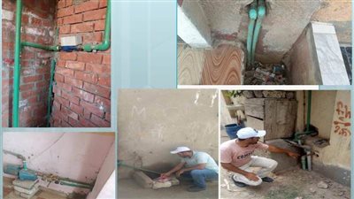 استمرار حملات رفع وصلات المياه المخالفة وتغيير العدادات المعطلة بالشرقية