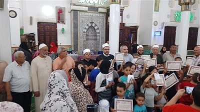 تكريم 72 طفلًا من حفظة القرآن الكريم في بني سويف