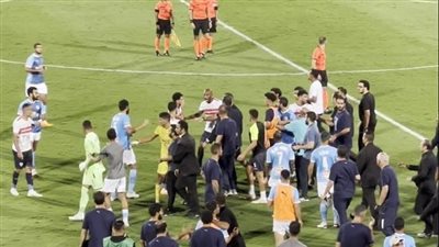 ناقد رياضي يكشف سبب مشادة جهازي الزمالك وبيراميدز (فيديو)