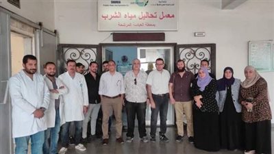 تجديد شهادة الأيزو لمعمل تحاليل مياه الشرب بمحطة العباسة