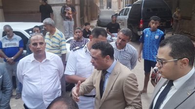بعد انهياره.. النيابة تعاين موقع عقار حوض الدباس بالقليوبية