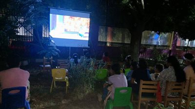 أطفال أسيوط تستمع بأنشطة مكتبة مصر العامة