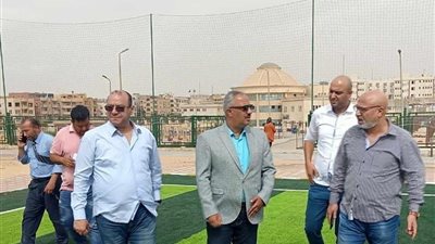 وكيل وزارة الشباب والرياضة بالقليوبية يتفقد أعمال التطوير بمركز التنمية الشبابية بالعبور