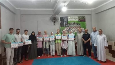 تكريم المتفوقين علمياً بمركز شباب سندوة بالقليوبية