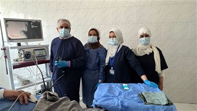 صحة الشرقية: وحدة مناظير بلبيس تنقذ حياة مريضة بالعناية المركزة 