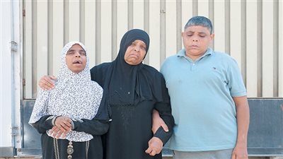 الأرملة والأبناء الأربعة المرضى 