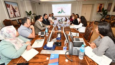 مسئولو الإسكان والبنك الأوروبي يستعرضون خطة عمل التحول الأخضر لمدينة 6 أكتوبر