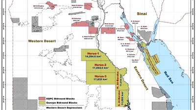  طرح مزايدة عالمية جديدة للتنقيب عن البترول في مصر 