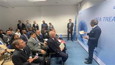 رئيس هيئة الرقابة الإشعاعية يشهد تسليم اتفاقية الأمان النووى