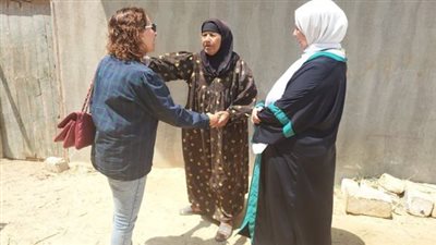 قومي المرأة بالبحيرة يواصل فعاليات حملة طرق الأبواب 