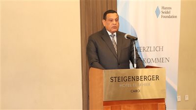 آمنة يشارك الاحتفال بمرور 45 عامًا على تواجد مؤسسة هانس سايدل بمصر