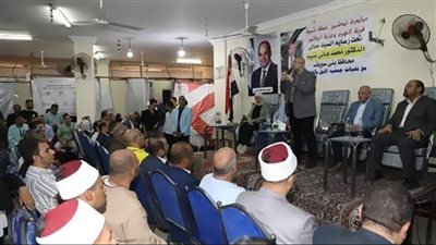 محافظ بنى سويف يدشن مبادرة لتطوير قرية الهرم وعزبة أبو النور 