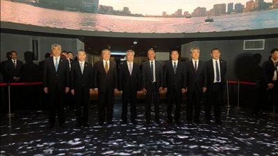 المتحف القومي للحضارة المصرية بالفسطاط يستقبل وفدا رفيع المستوي من دول الصين