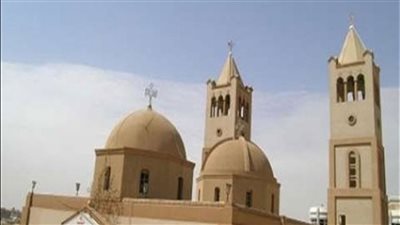 استعدادات كنيسة مارجرجس سوهاج في عيد الصليب